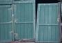 Green doors