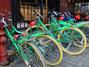 Green bicycles Green bicycles