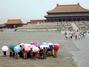 Colorful umbrellas, Forbidden City Colorful umbrellas, Forbidden City