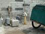 Mops, brooms and cart, Forbidden City